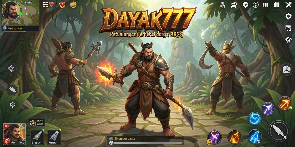 Tampilan gameplay epik dari <strong>DAYAK777</strong> dalam genre ARPG.