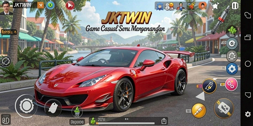 Tampilan gameplay JKTWIN yang menarik dan menyenangkan.