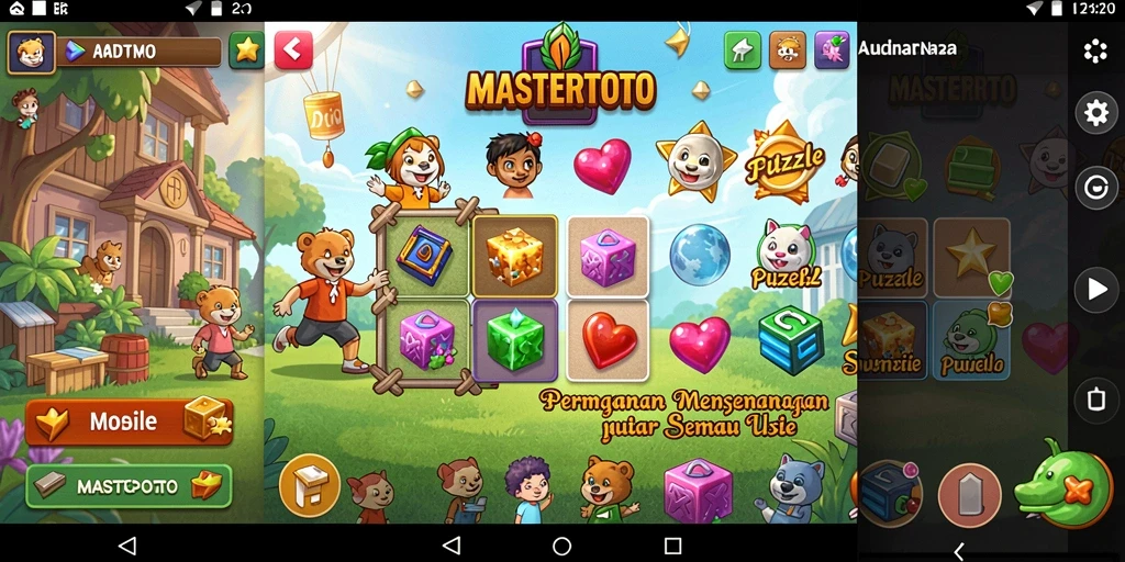 Tampilan menarik dari gameplay MASTERTOTO yang menantang.