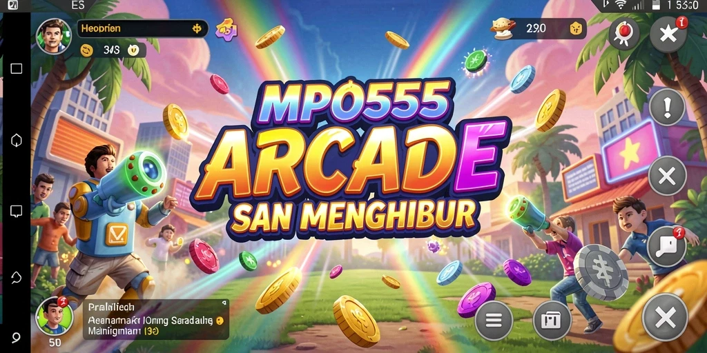 Tampilan gameplay seru dengan aksi arcade yang menantang.