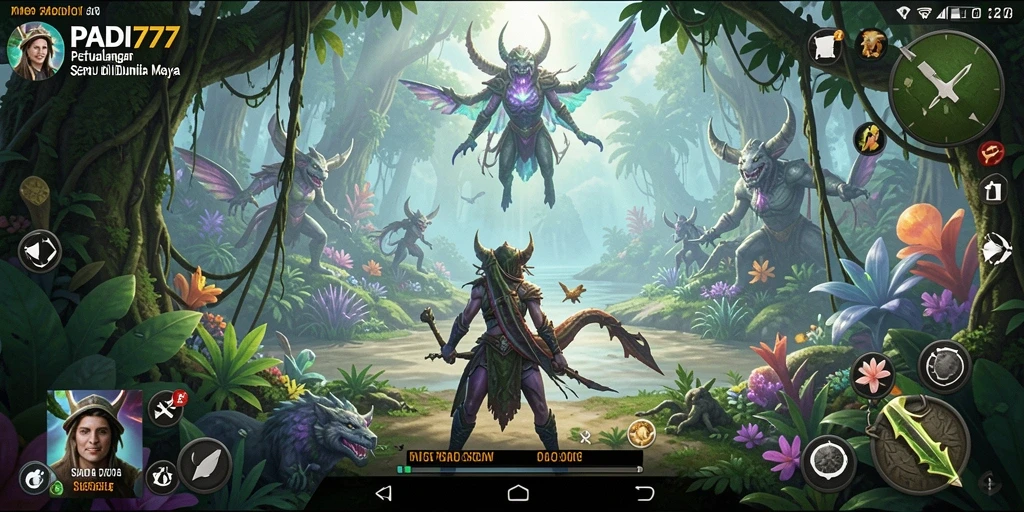 Tampilan gameplay PADI777 yang menarik dan penuh warna.