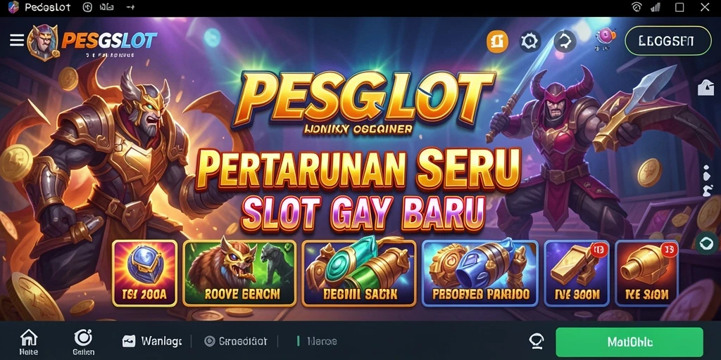 Tampilan gameplay <strong>PESGSLOT</strong> yang penuh aksi dari pertarungan seru.