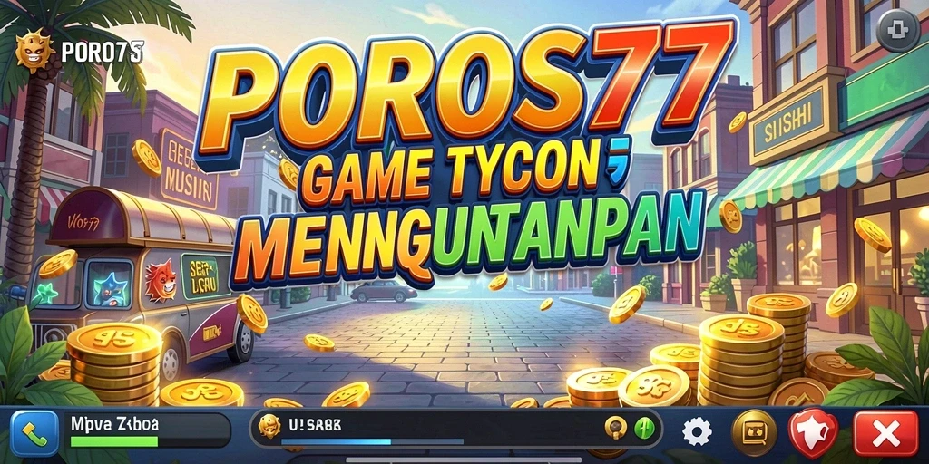 Tampilan gameplay Tycoon yang menarik dan dinamis.