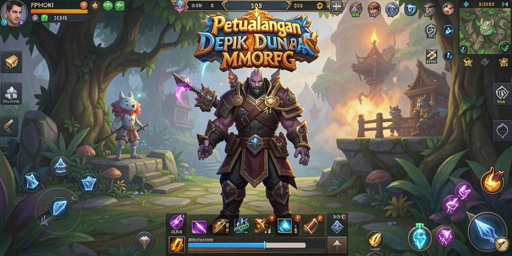 Tampilkan gameplay menarik dari PPHOKI dalam suasana MMORPG.