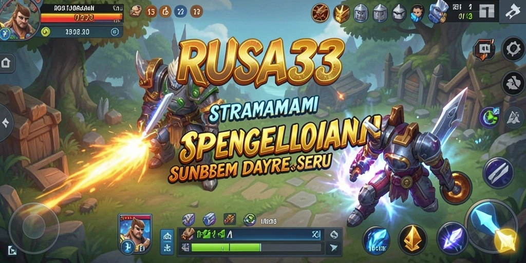 Tampilan gameplay RUSA33 yang menakjubkan dan strategis.
