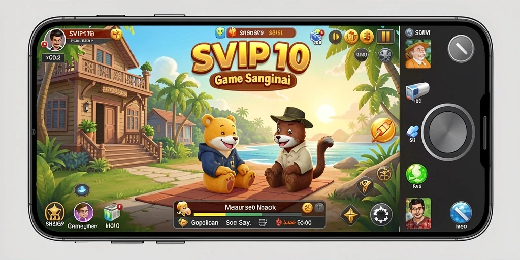 Tampilan gameplay SVIP10 yang menyenangkan dan menarik.