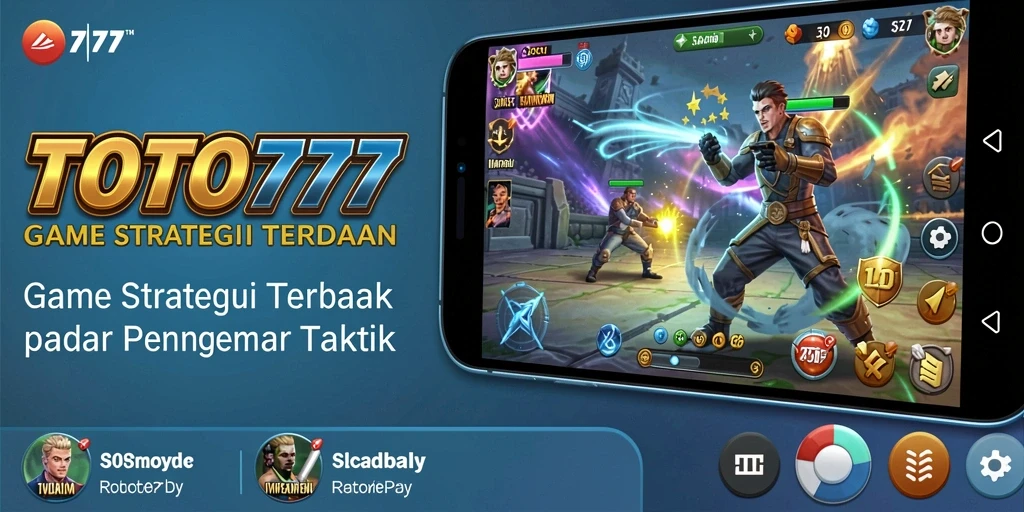 Tampilan gameplay menakjubkan dari TOTO777 yang menunjukkan strategi intens.