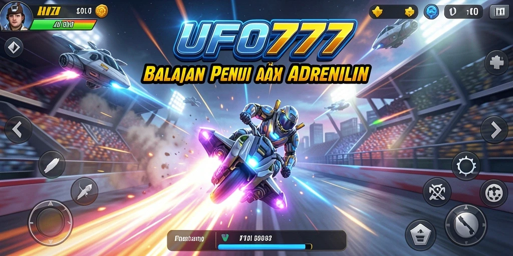 Gameplay Racing memukau dengan mobil super balap.