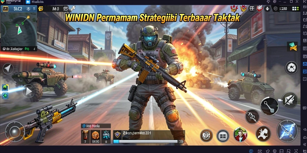 Tangkapan layar gameplay WINIDN yang mendebarkan dan penuh strategi.